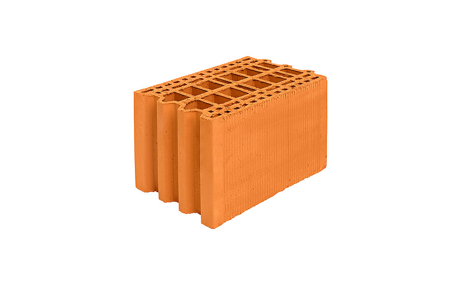 Блок керамический поризованный Porotherm 25M М100 10,53 NF